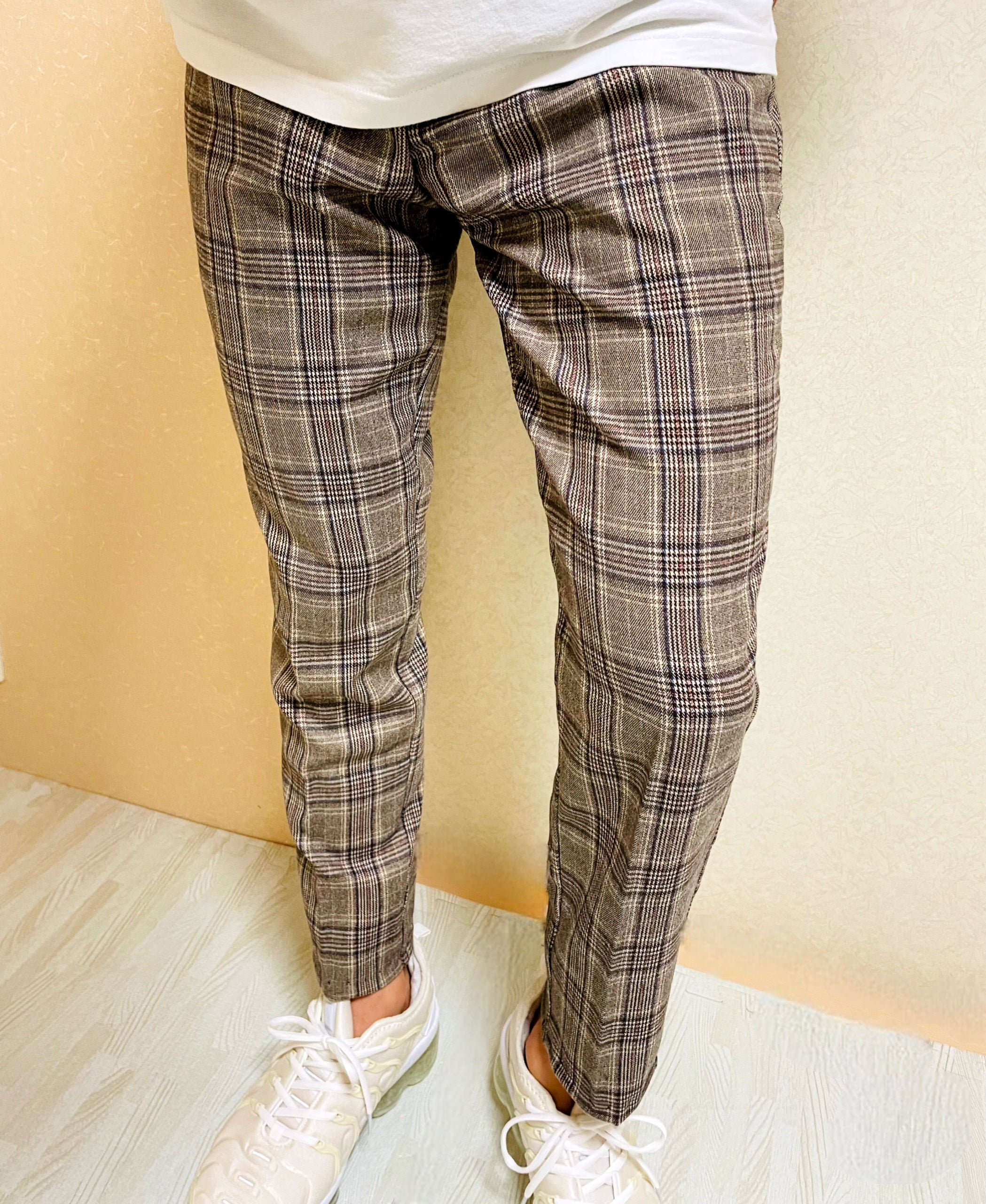 JGG.Men ジェイジージーメン　スキニーパンツ　スーツ　チェック