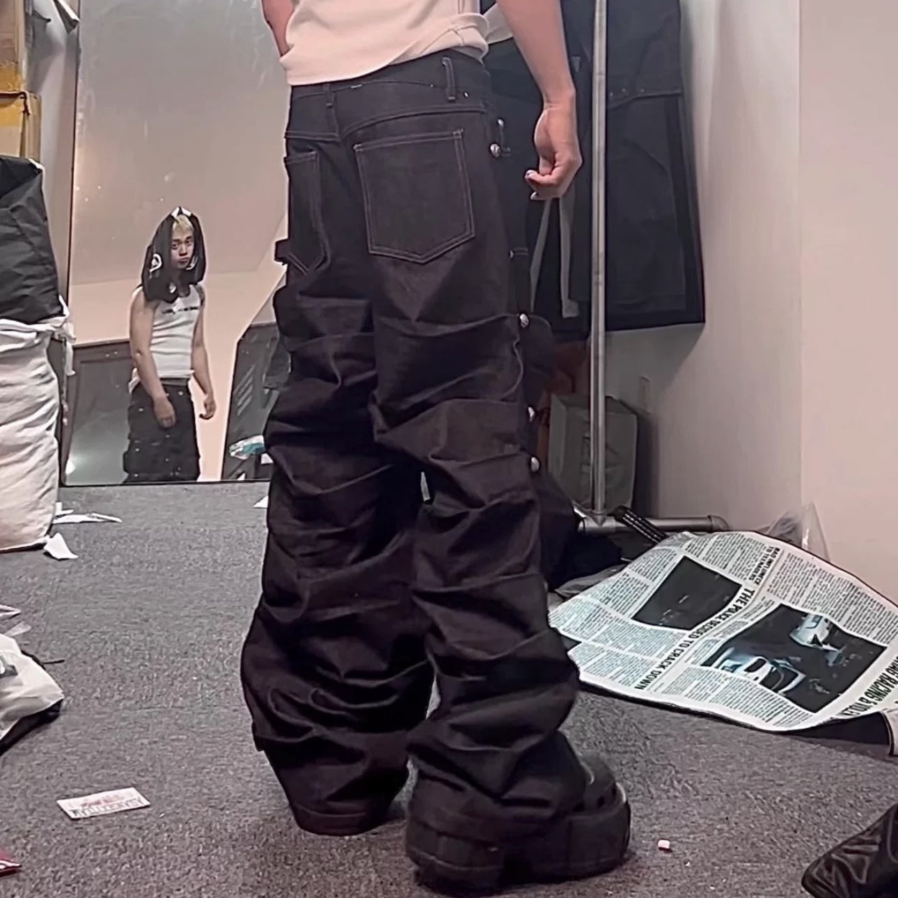 国内で当店のみ RYE CHASIN - 90S LUMBERJACK JEANS