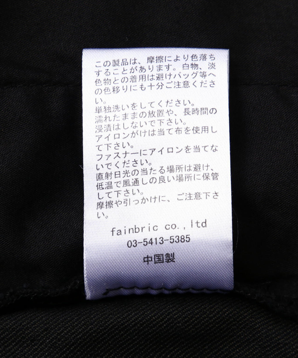 DankeSchon/ST TWILL FLAP PANTS　　要在庫確認