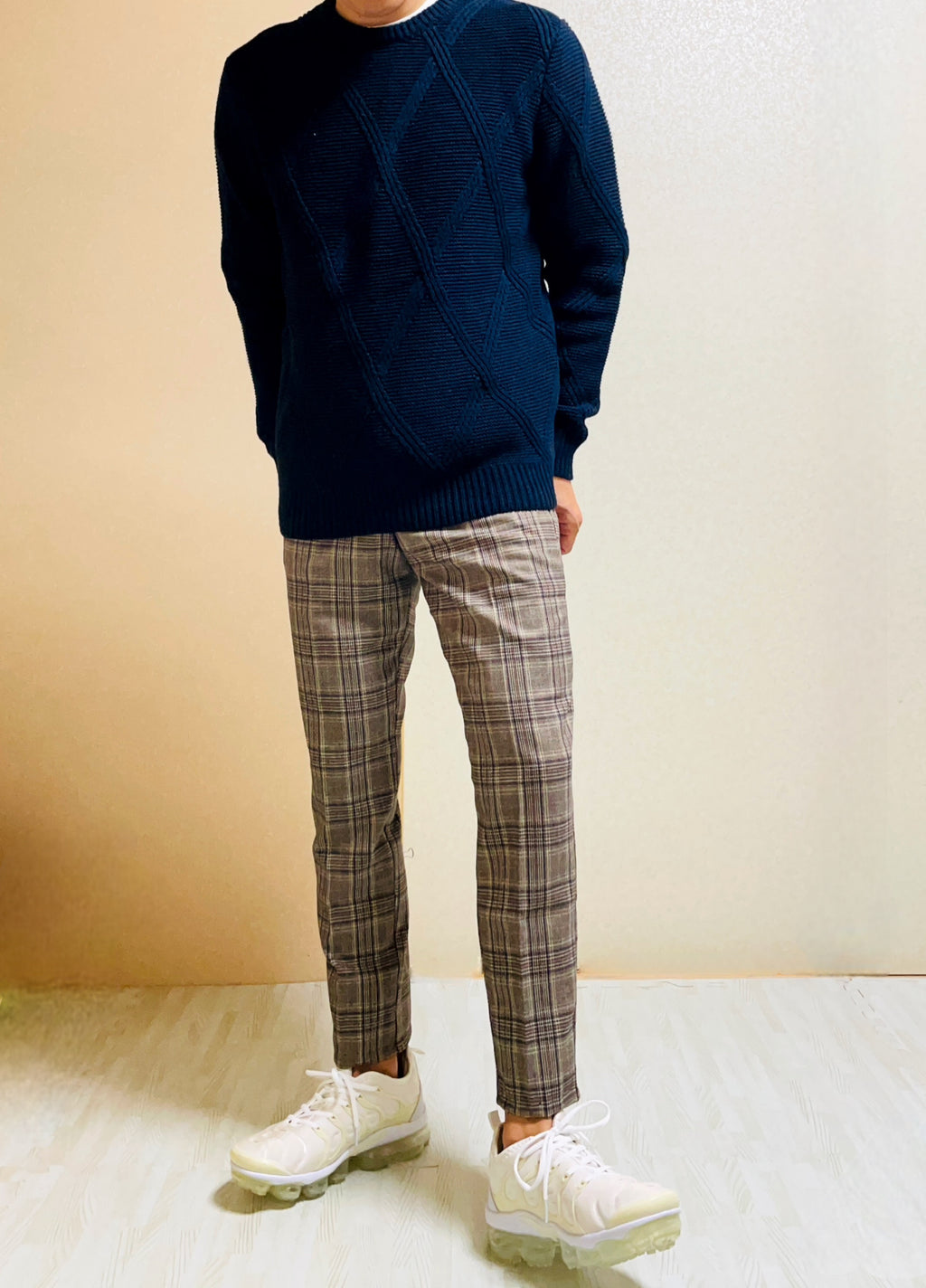 JGG.Men ジェイジージーメン　スキニーパンツ　スーツ　チェック