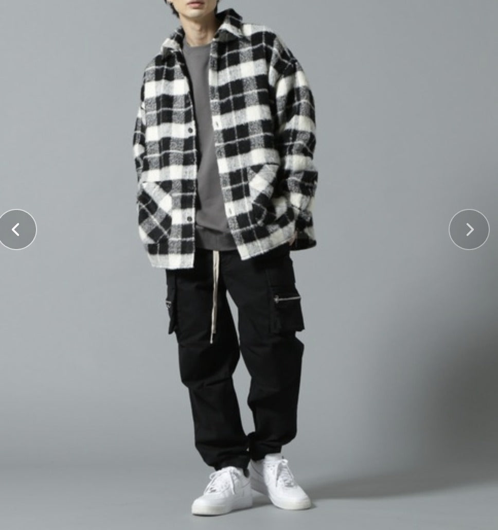 DankeSchon/ダンケシェーン/STRETCH TWILL ZIP POCKET PANTS