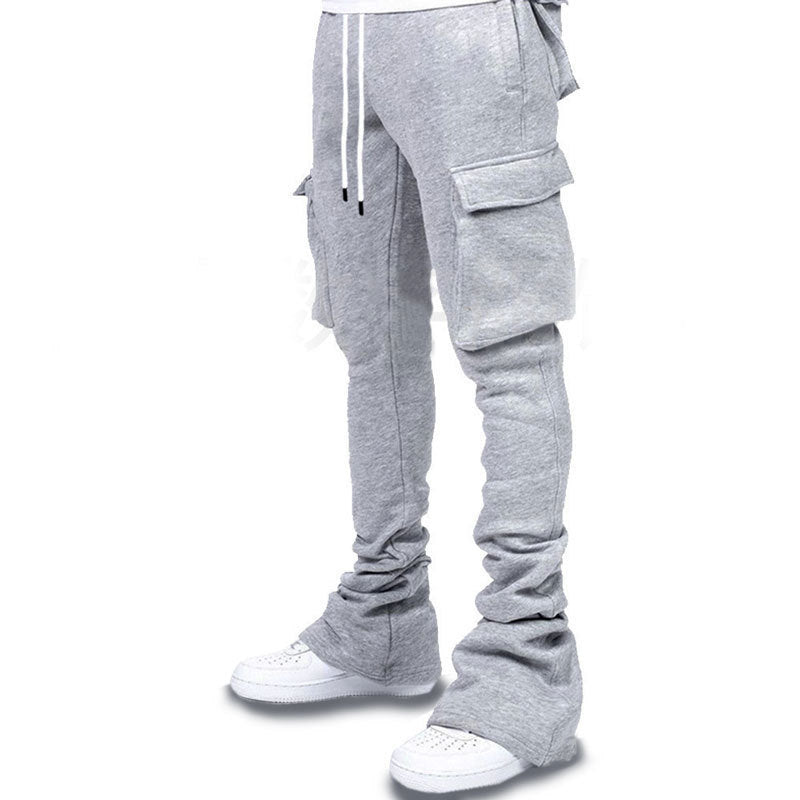 シューカットトラックパンツ ブーツカット カーゴパンツ