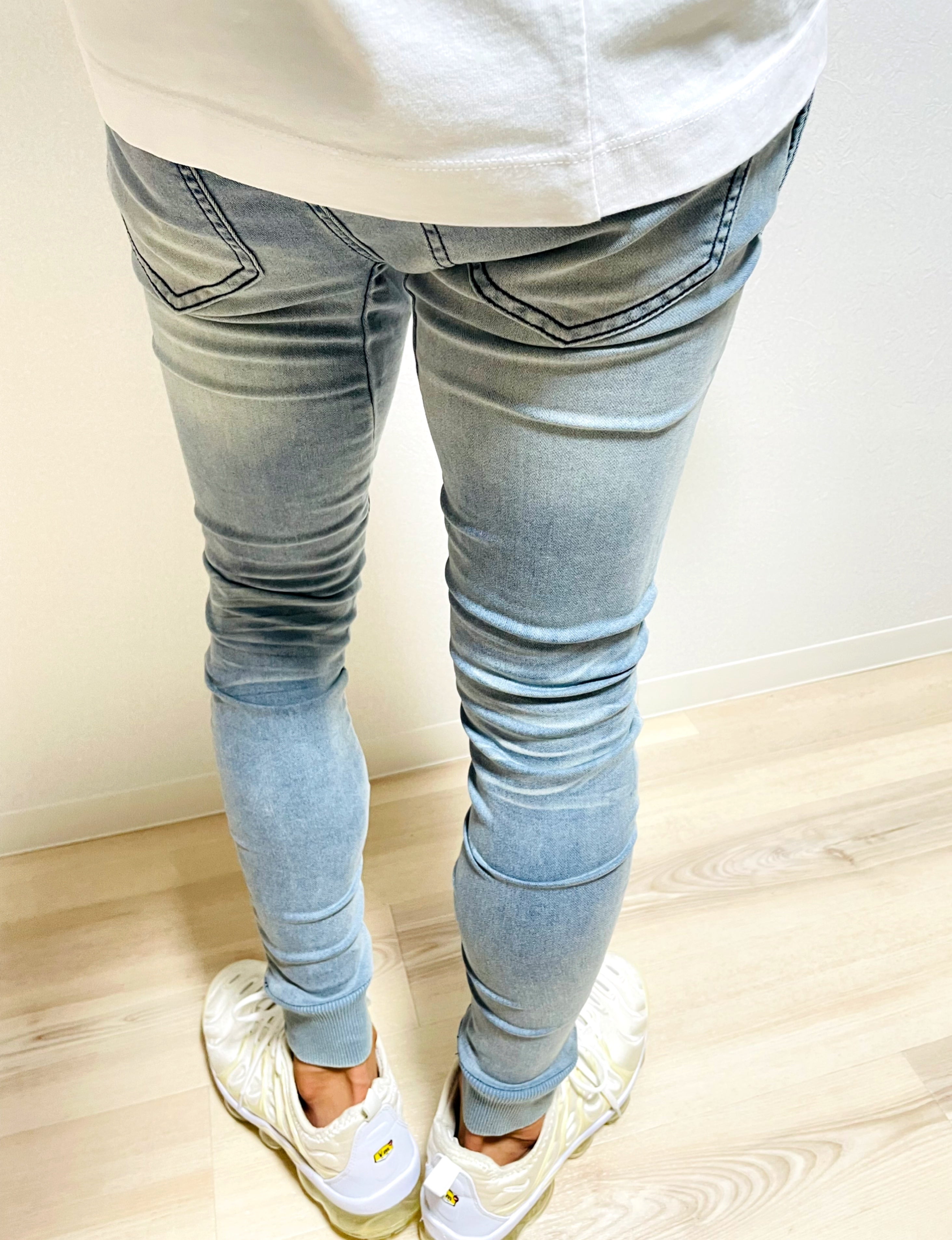 JGG.Men ジェギングメン　スウェットデニム　スキニーパンツ