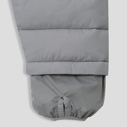 ★韓国人気★ESSU★PREMIUM DIAGONAL ZIPPER HOODED PADDING