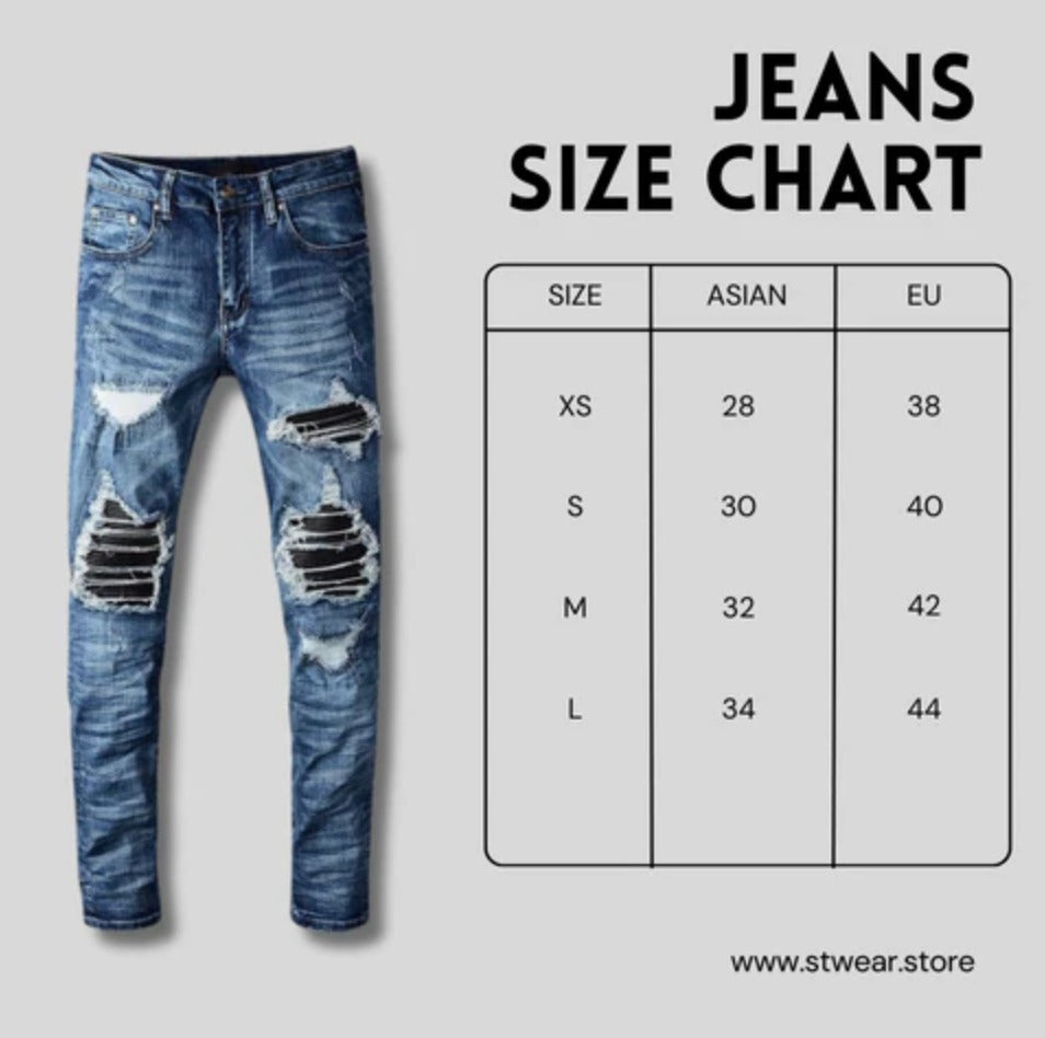 【STWEAR】大人気♪ UKドリル BLACK BANDANA ダメージジーンズ