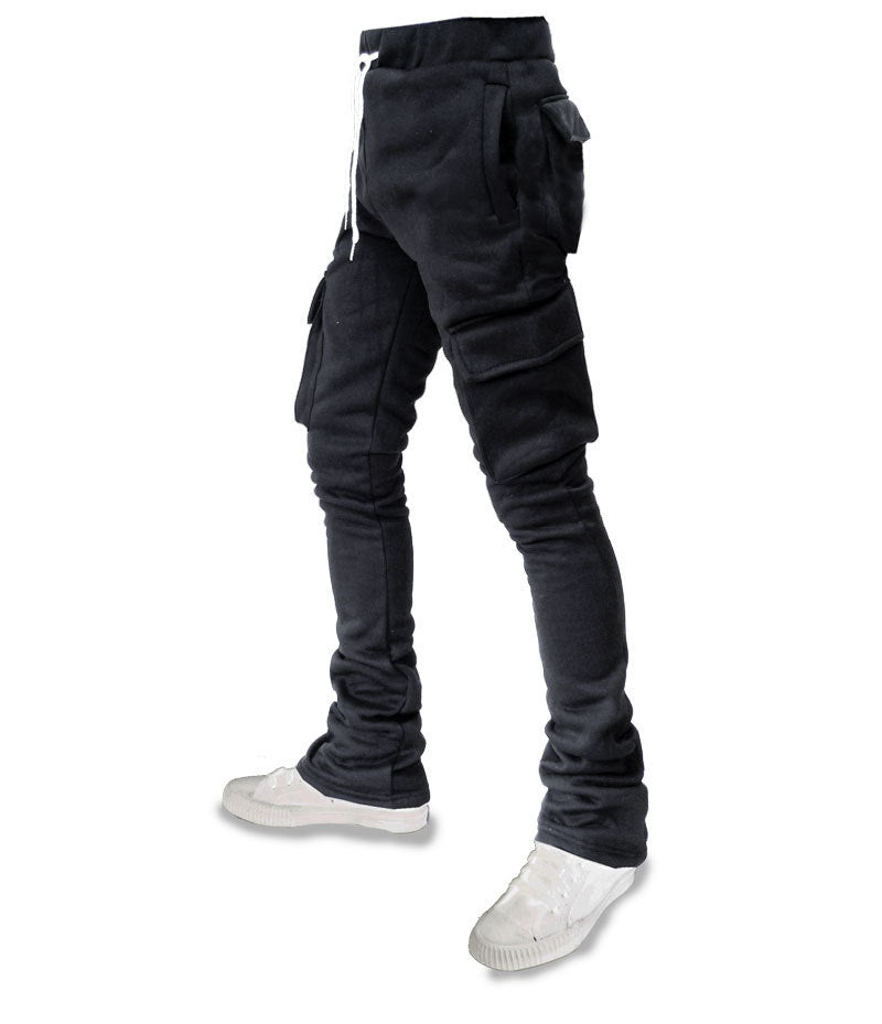 シューカットトラックパンツ ブーツカット カーゴパンツ