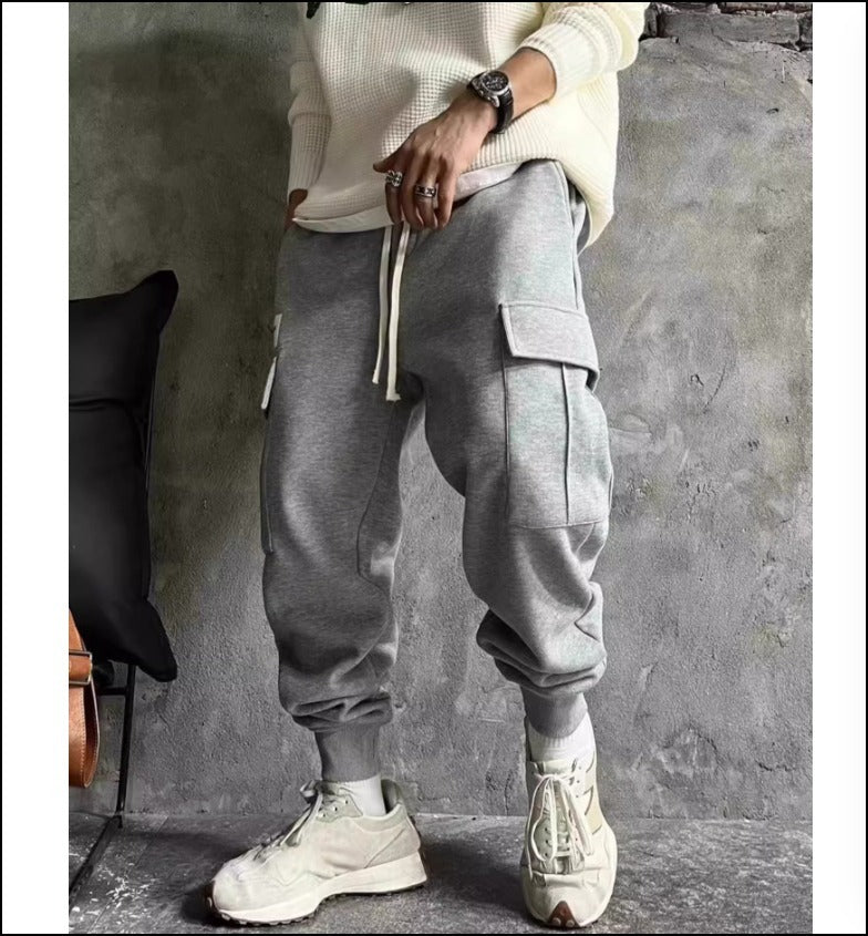 メンズ トラックパンツ カーゴパンツ プラスサイズ スエット