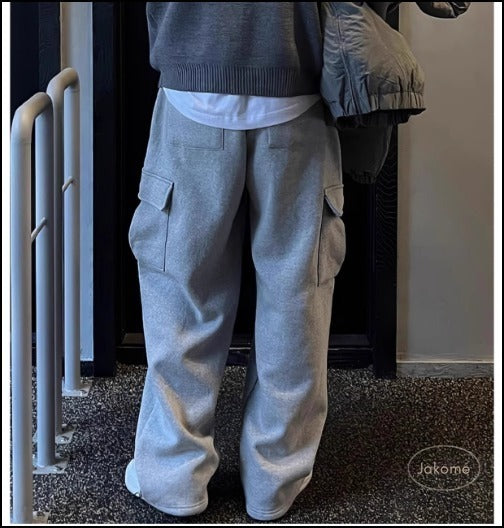 カーゴ スエットパンツ お出かけ用 韓国