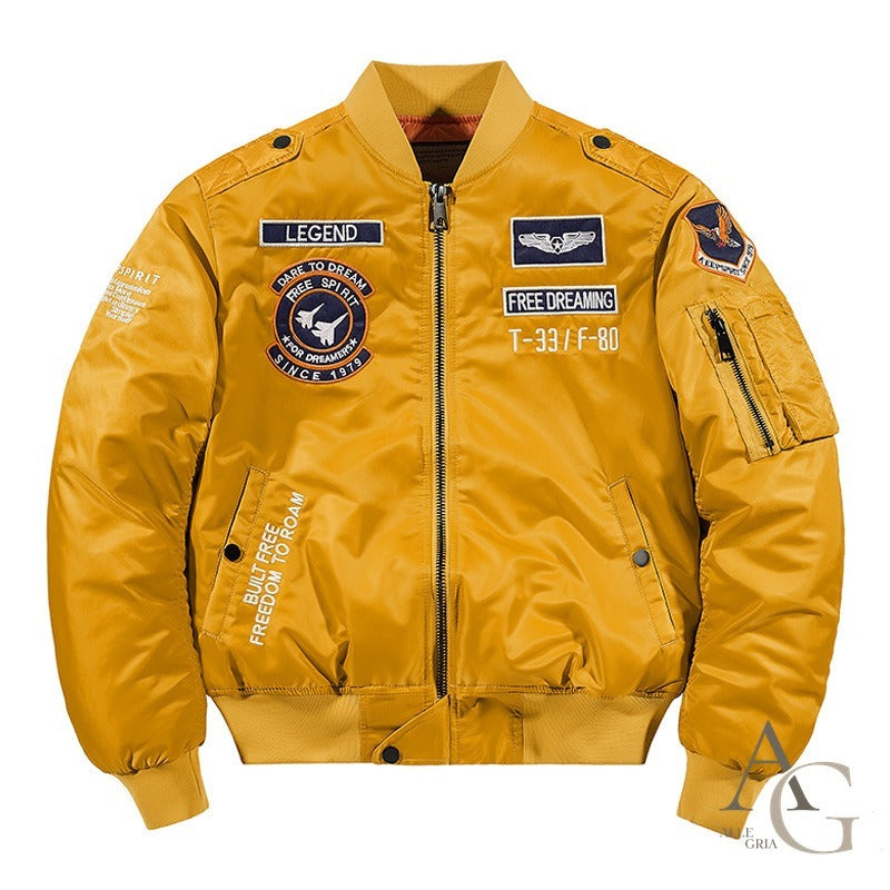 フライトジャケット ナイロン ミリタリー ブルゾン