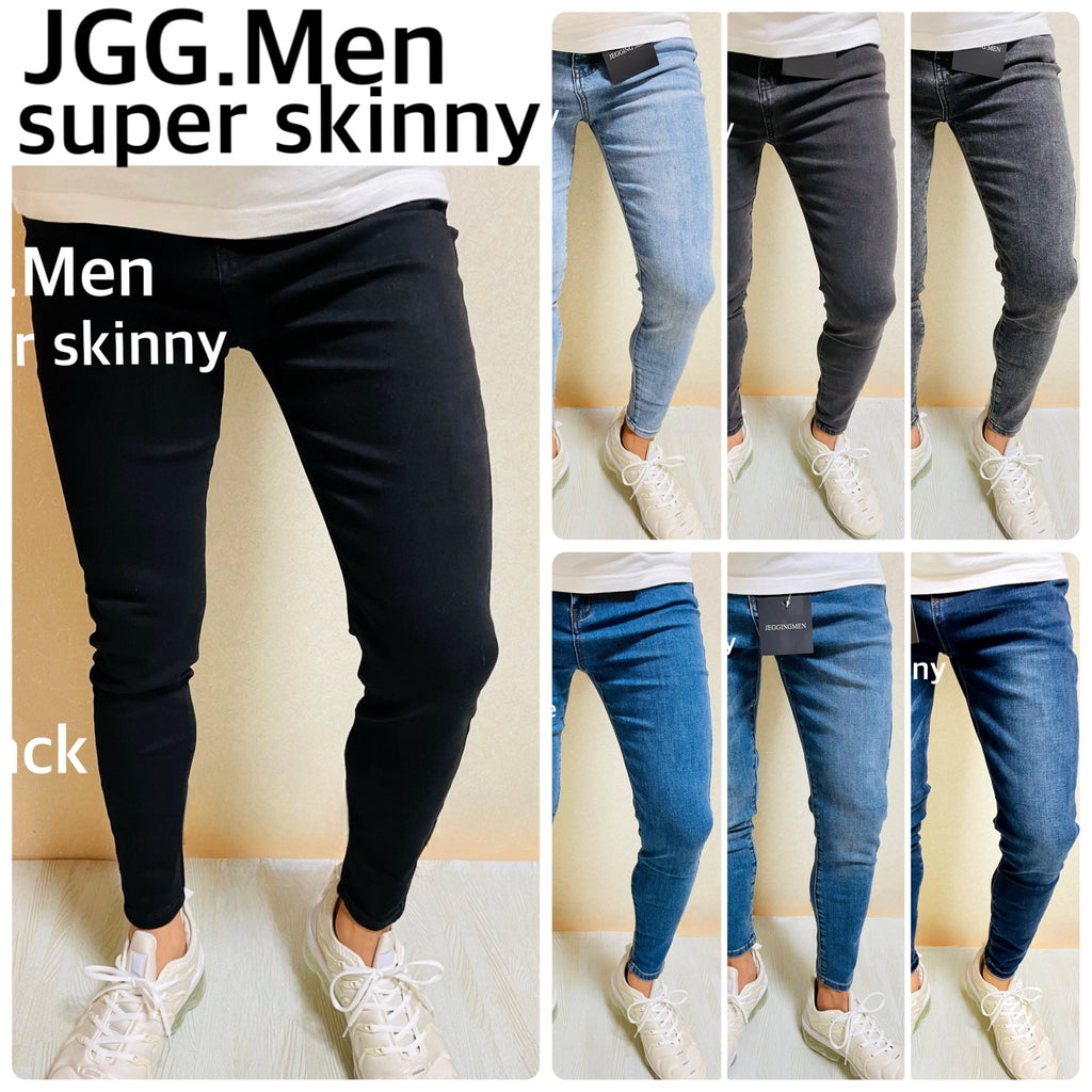 JEGGING MEN ジェギング メン　スキニーデニム　スキニーパンツ