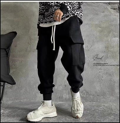 メンズ トラックパンツ カーゴパンツ プラスサイズ スエット