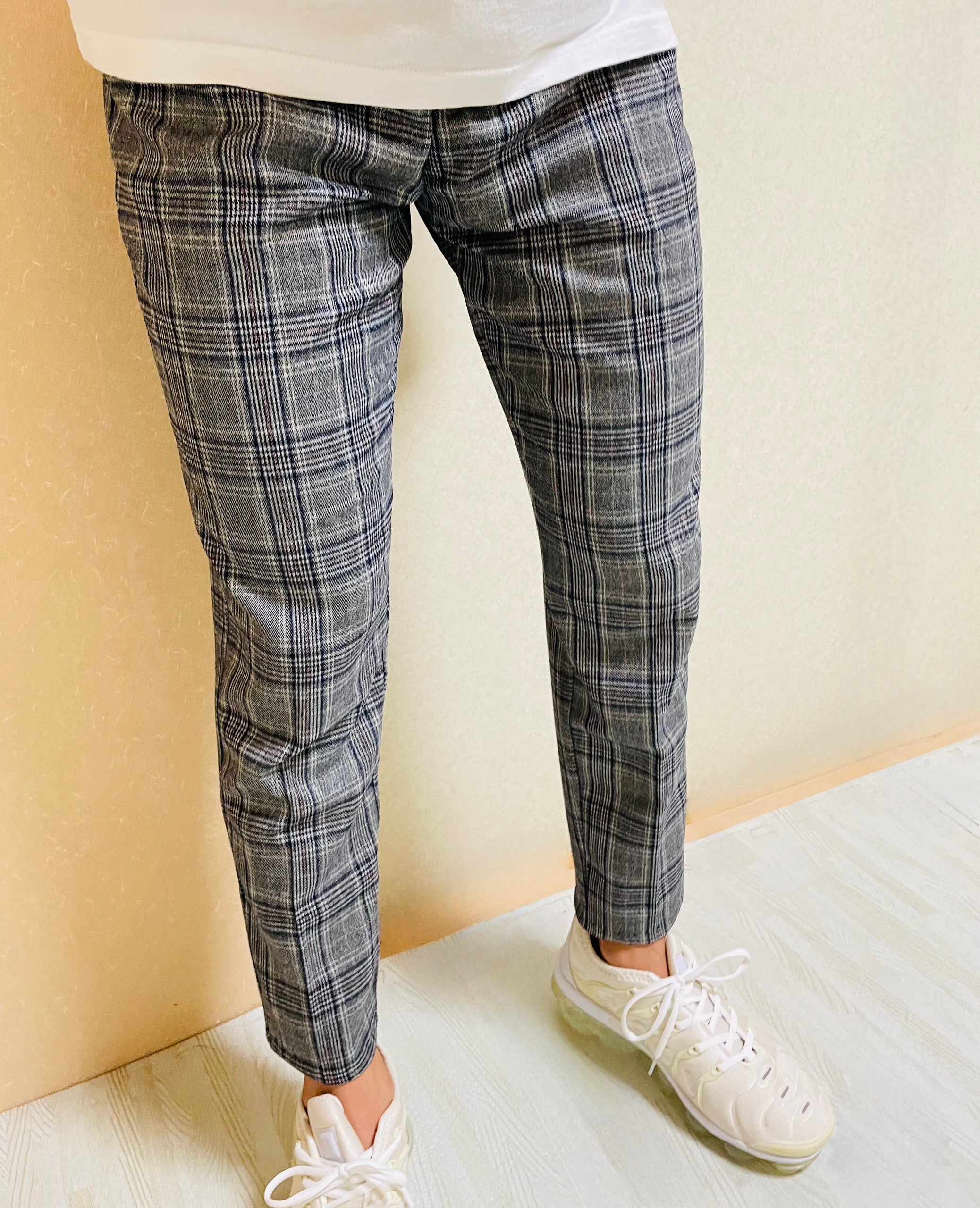 JGG.Men ジェイジージーメン　スキニーパンツ　スーツ　チェック