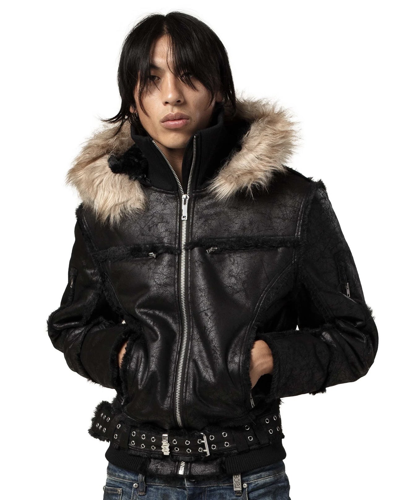 国内で当店のみ Racer Worldwide - SHEEPSKIN JACKET