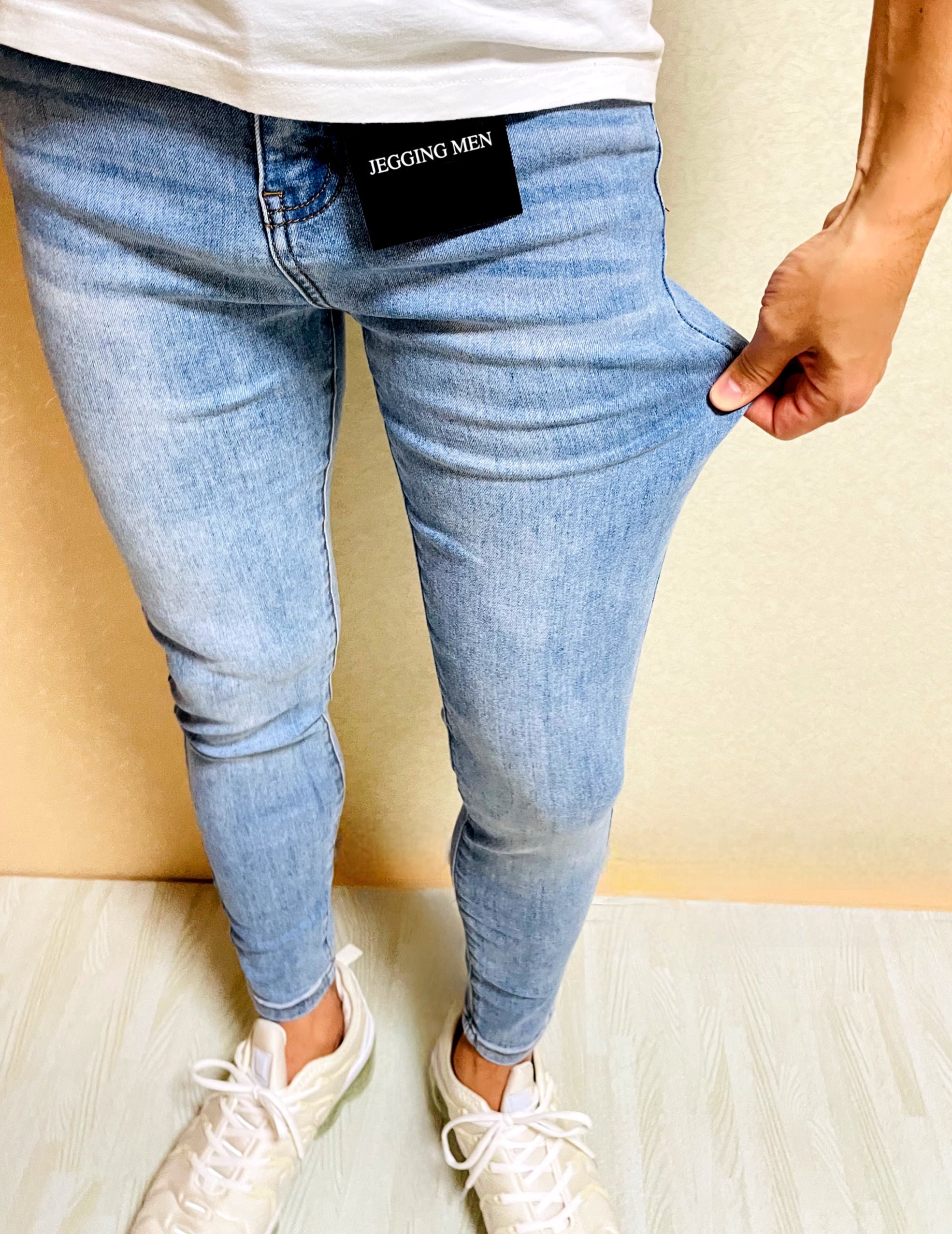 JEGGING MEN ジェギング メン　スキニーデニム　スキニーパンツ