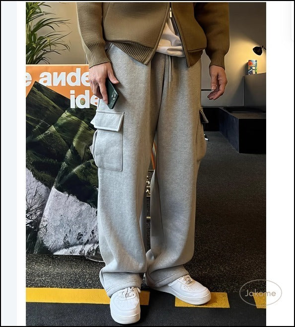 カーゴ スエットパンツ お出かけ用 韓国