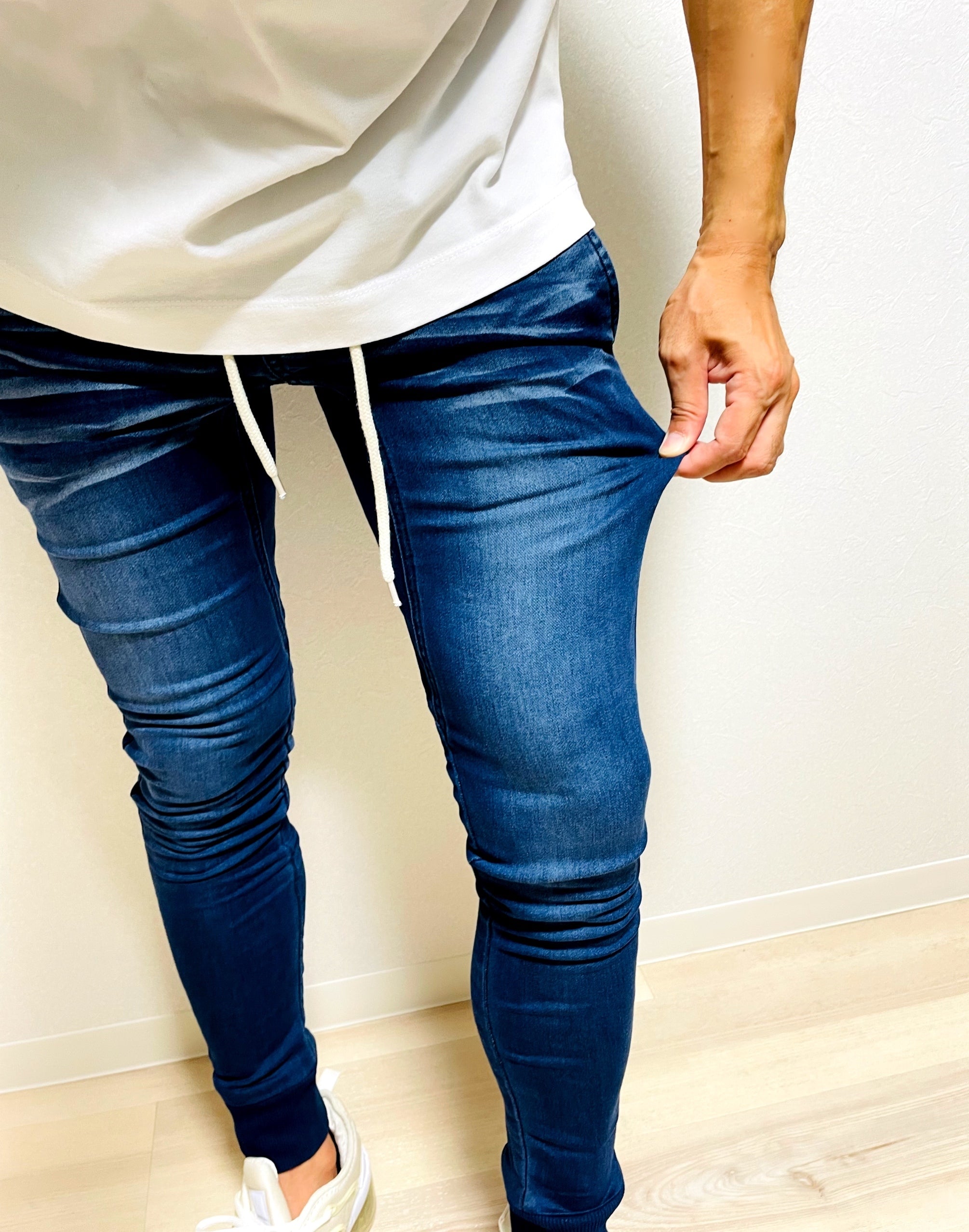 JGG.Men ジェギングメン　スウェットデニム　スキニーパンツ