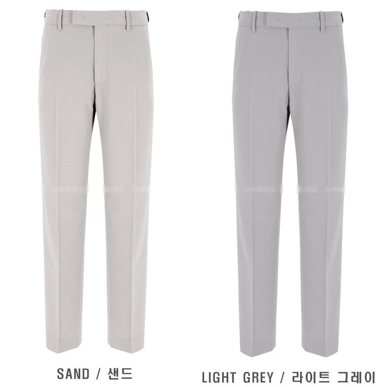 【LOOKPLE】クール マックス センターライン スラックス