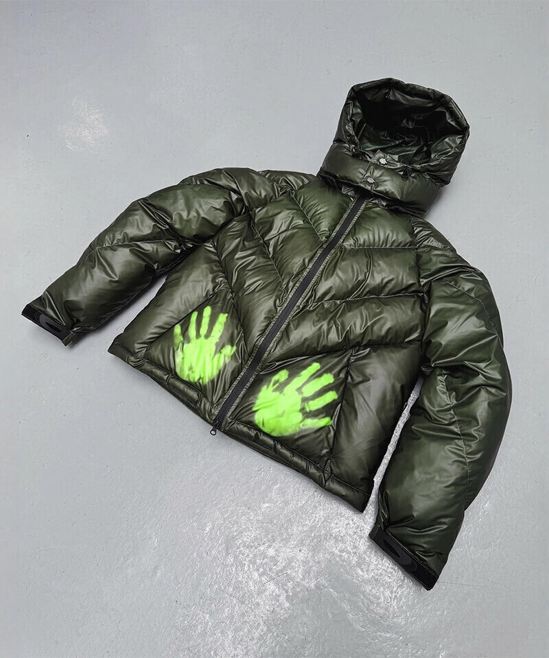 URKOOL ストリート　 パファー ジャケット温度で色が変わる