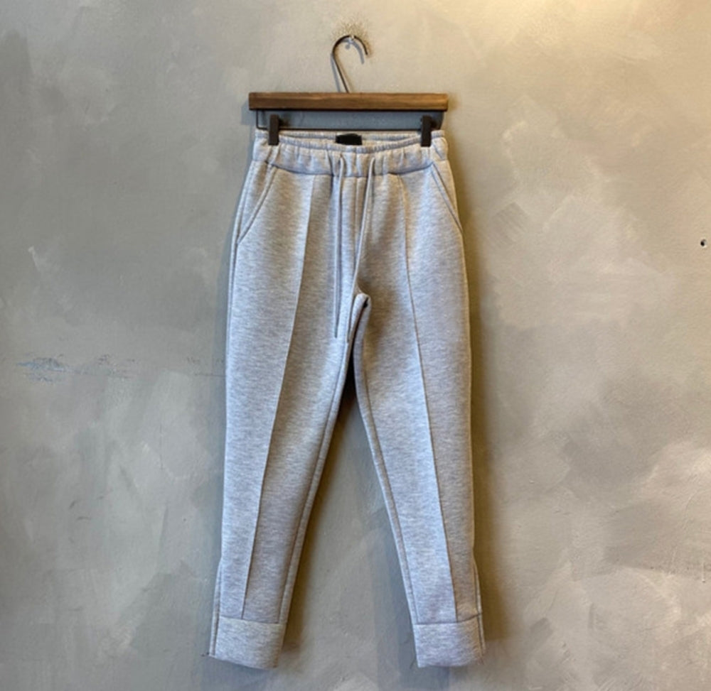 スリム テーパード スウェットパンツ 2色 韓国 パンツ nra047