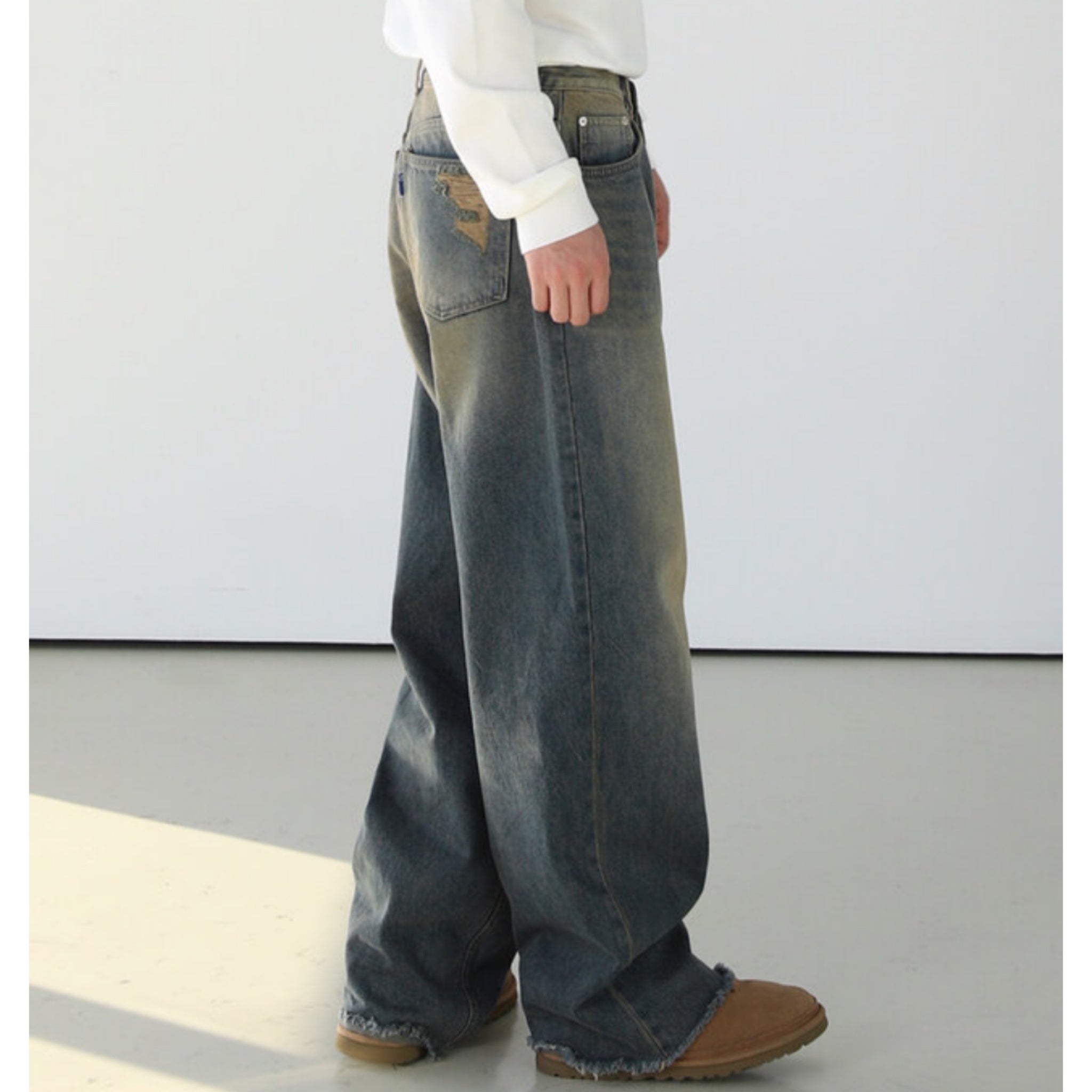 [送料込] west VTG wide denim