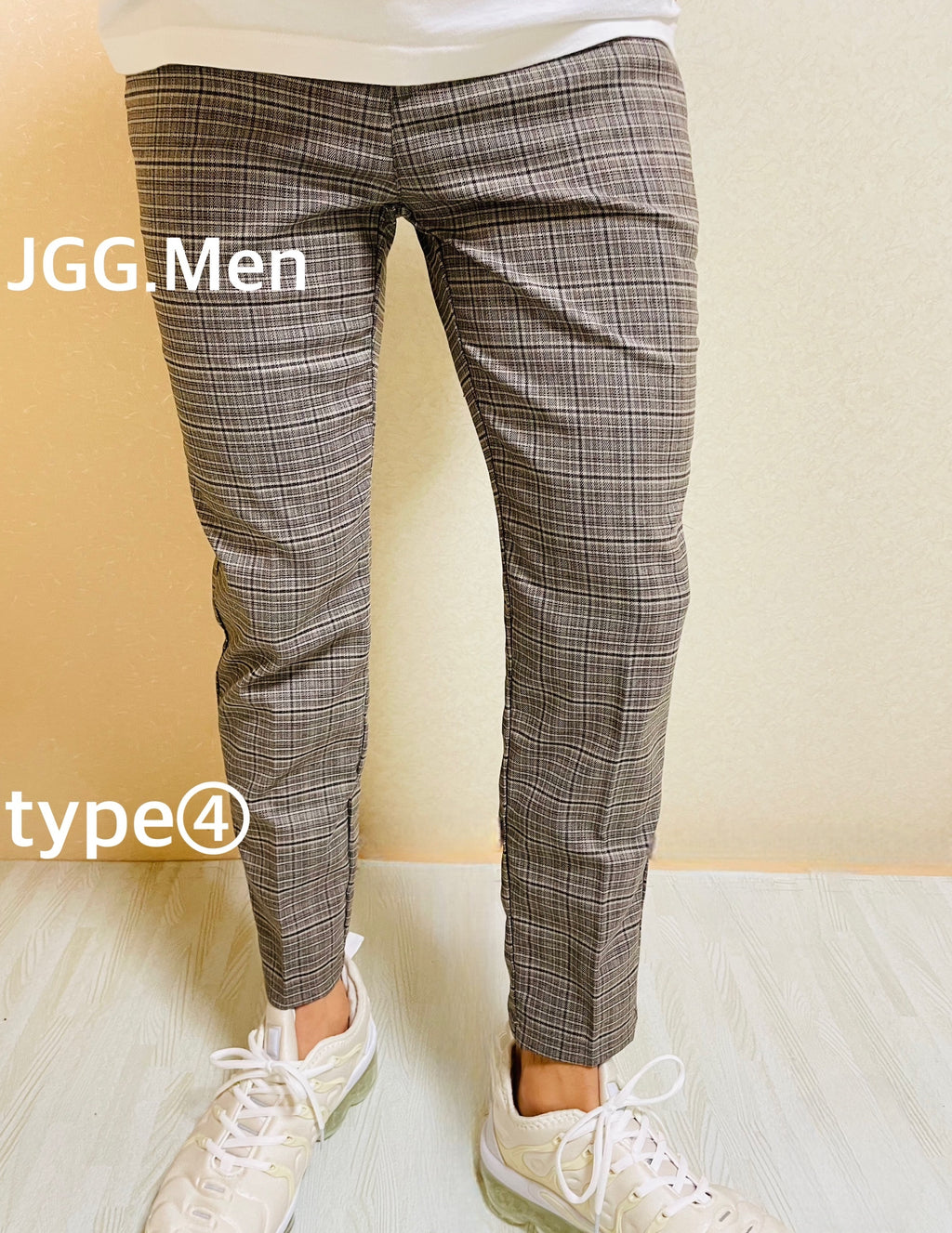 JGG.Men ジェイジージーメン　スキニーパンツ　スーツ　チェック