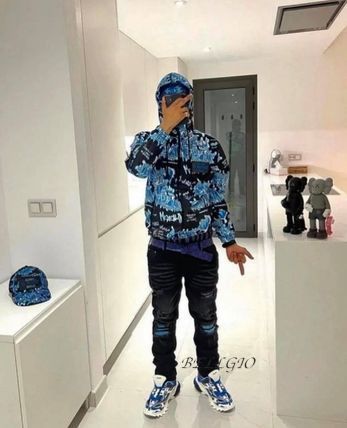 ☆関税/送料込み☆【stwear】UKドリル ダメージデニム