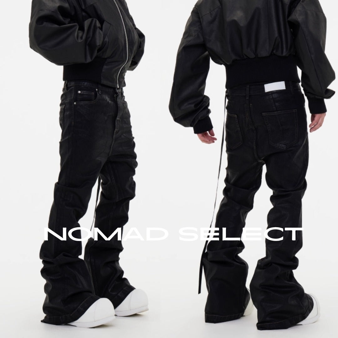 【送料関税込】ASTT WAXED DARK FLARE DENIM