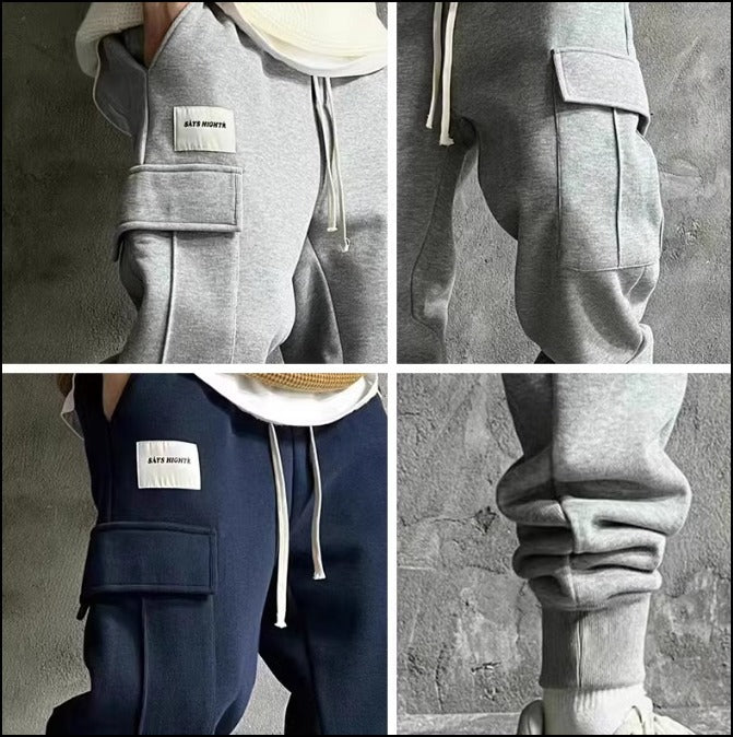 メンズ トラックパンツ カーゴパンツ プラスサイズ スエット