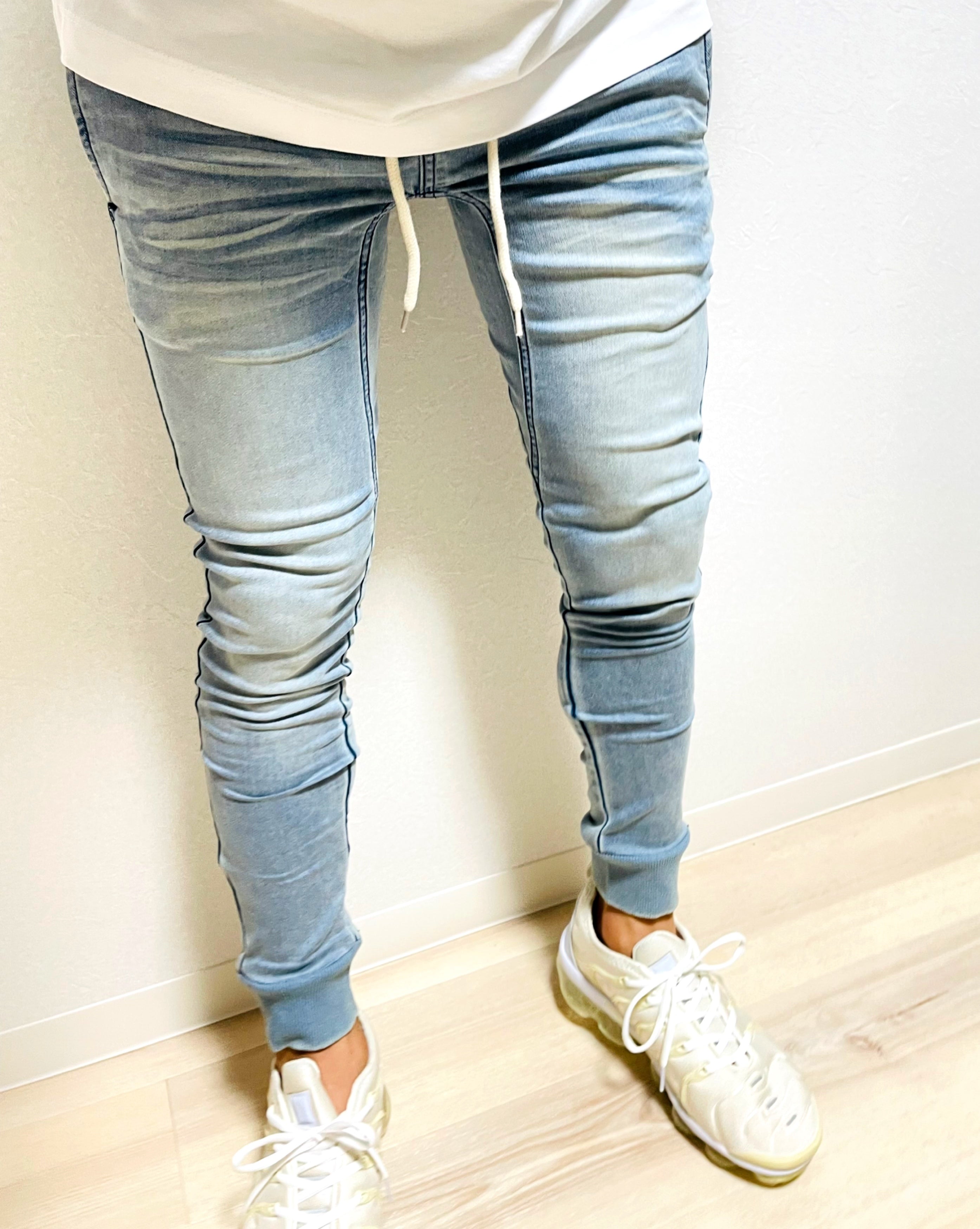 JGG.Men ジェギングメン　スウェットデニム　スキニーパンツ