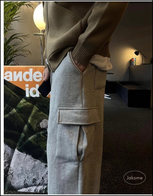 カーゴ スエットパンツ お出かけ用 韓国