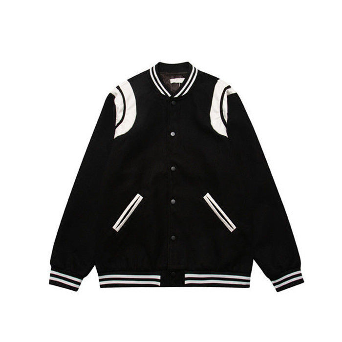 ライン スタジャン ユニセックス ストリートカジュアル S-3XL