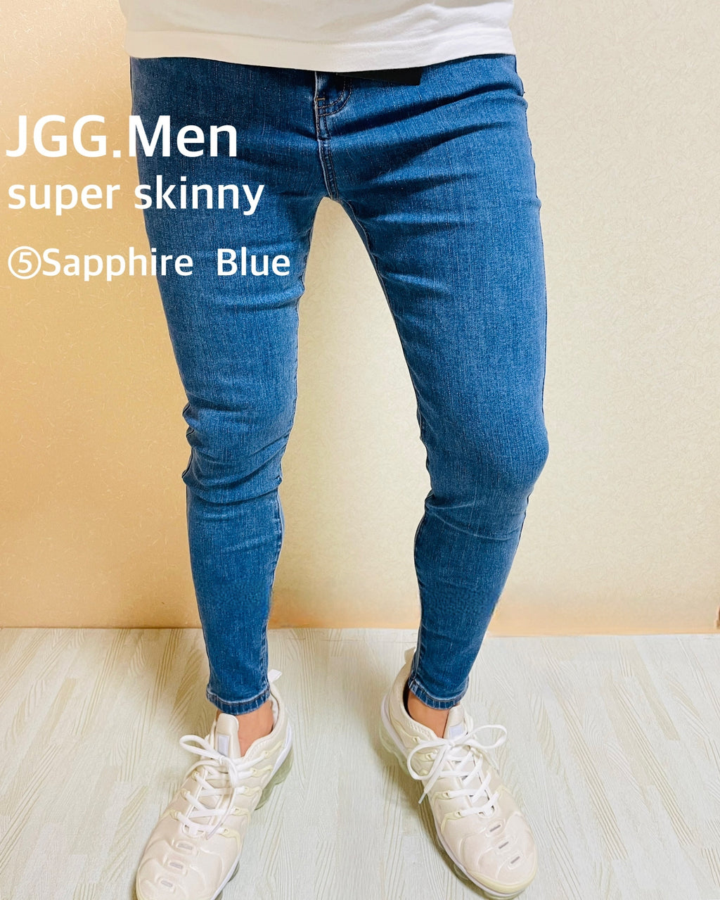 JEGGING MEN ジェギング メン　スキニーデニム　スキニーパンツ