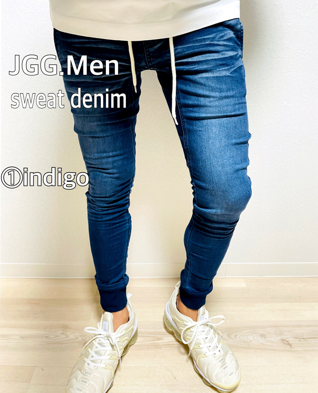 JGG.Men ジェギングメン　スウェットデニム　スキニーパンツ