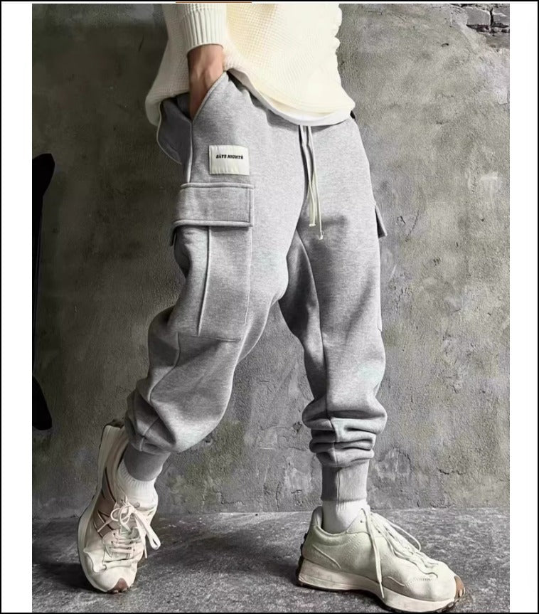 メンズ トラックパンツ カーゴパンツ プラスサイズ スエット