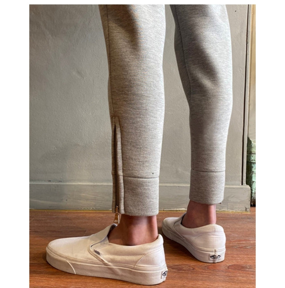 スリム テーパード スウェットパンツ 2色 韓国 パンツ nra047