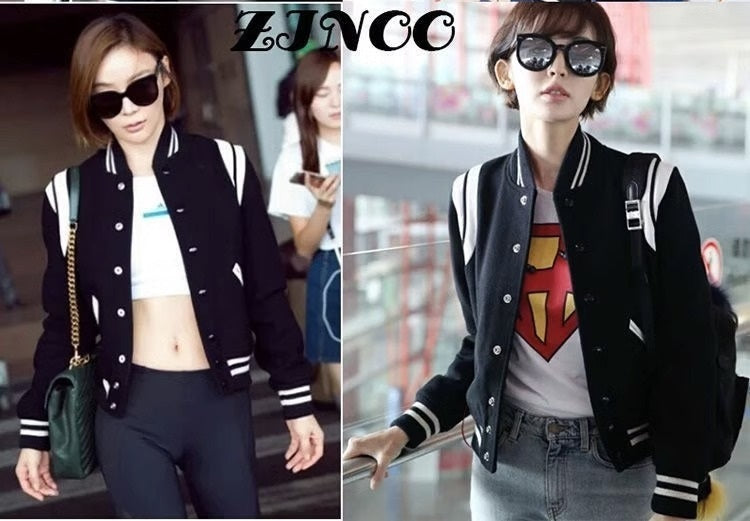 ライン スタジャン ユニセックス ストリートカジュアル S-3XL