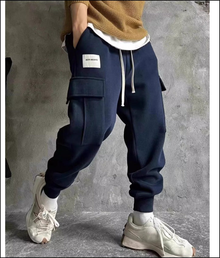 メンズ トラックパンツ カーゴパンツ プラスサイズ スエット