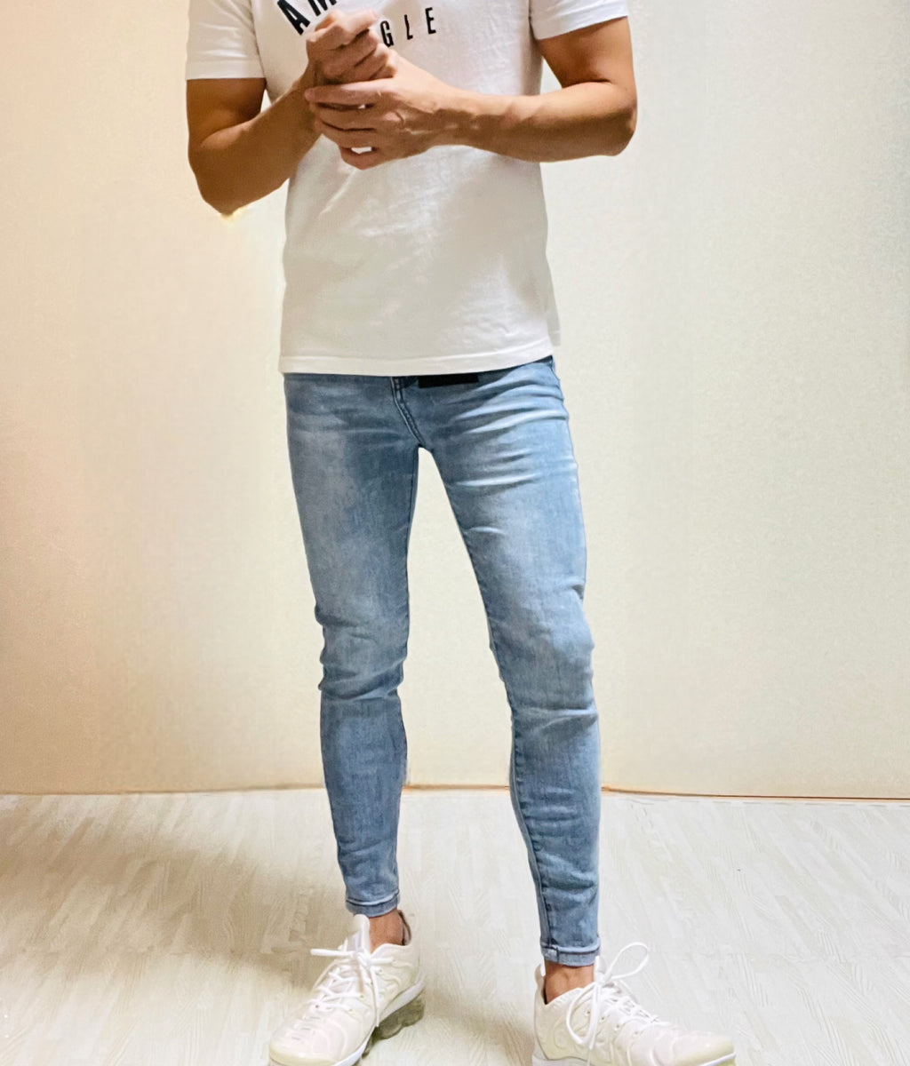 JEGGING MEN ジェギング メン　スキニーデニム　スキニーパンツ